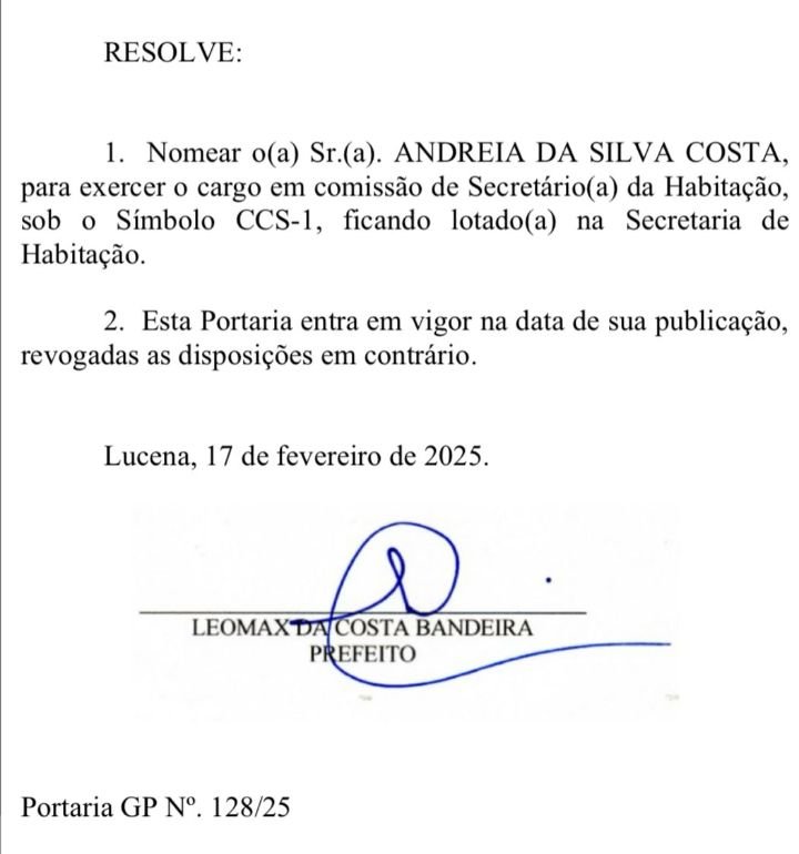 Novos SecretÁrios – Léo Bandeira Nomeia Dois Ex Vereadores Para Cargos No Primeiro Escalão
